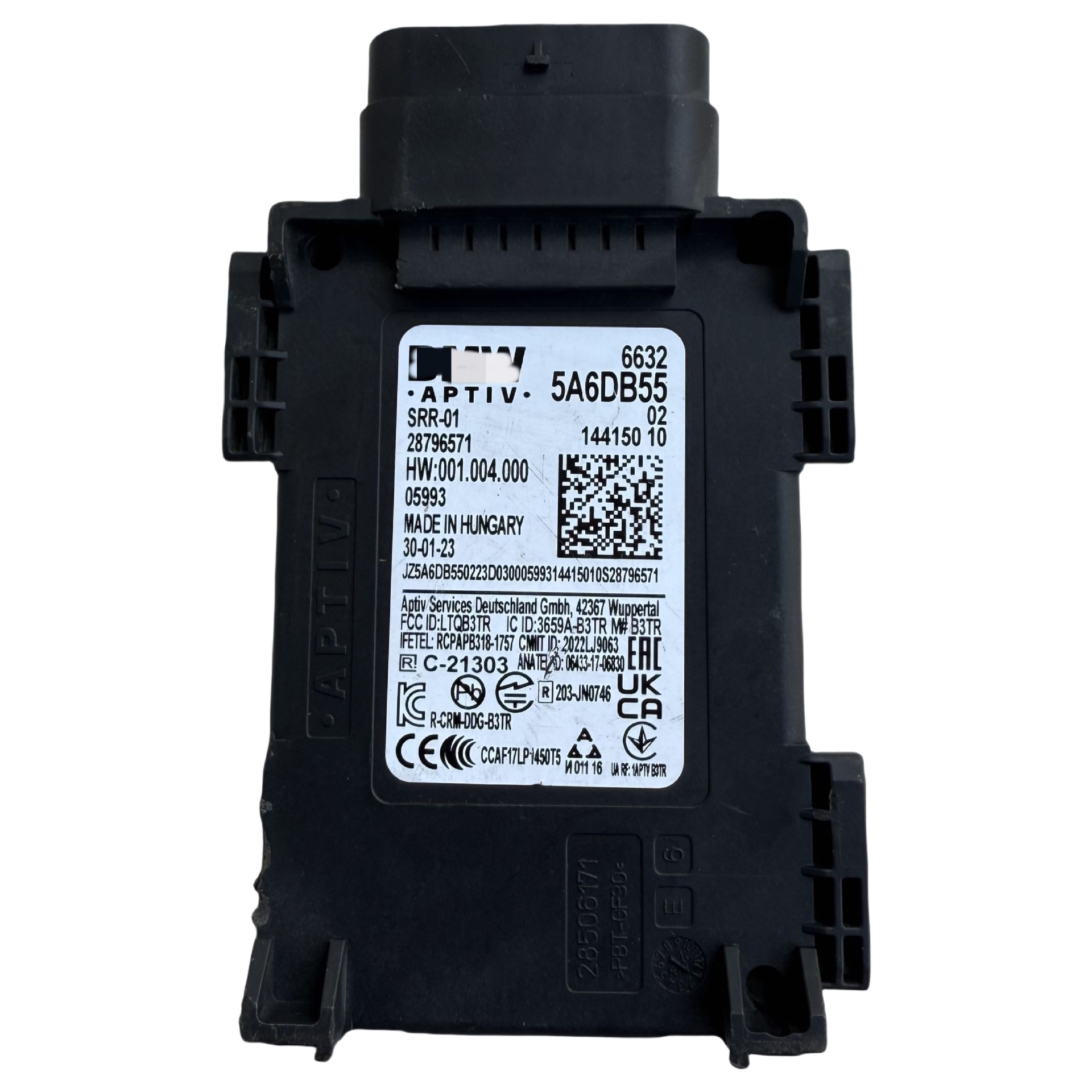 66325A6Db55 Suitable for Bmw Blind Spot Radar Module Sensor