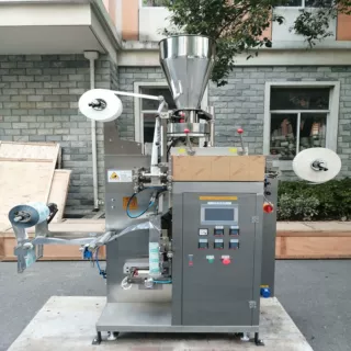 钦典QD-18-II袋泡茶包装机全自动挂线挂标内外袋枸杞花果茶封口机