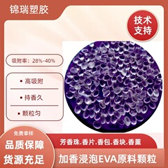 EVAフレグランスビーズ素材に香料を浸漬し、EVA原料粒子を高吸着率で香りを長時間持続させるフレグランスビーズアロマテラピー素材
