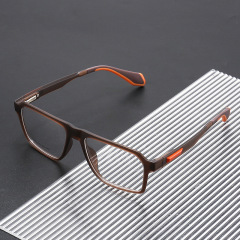 新型レトロ着用潮平光鏡潮流大枠tr90眼鏡枠6810ファッションクロスボーダー近視眼鏡