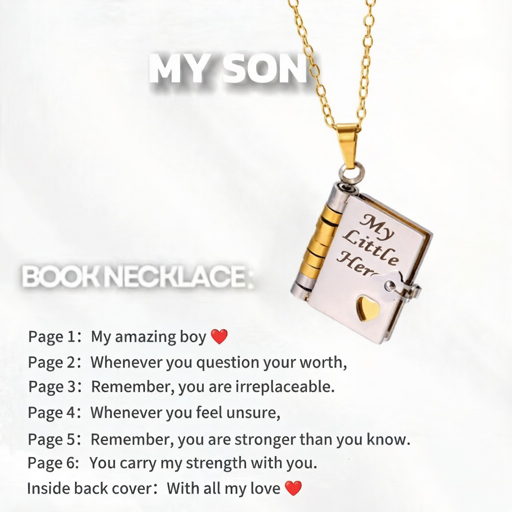 【4】남자아이 목걸이 - 각인 서비스