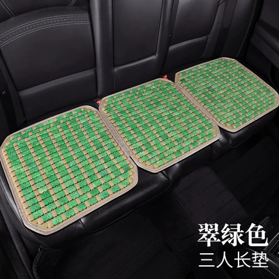 summer cooling pad single piece truck: Cool pad - hl4-color-three-person-cushion-emerald-green