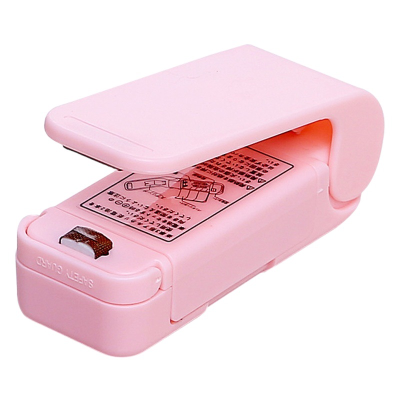 Snack máquina de sellado pequeño mini máquina de sellado de plástico embalaje hogar bolsa de plástico preservación de alimentos sellado al vacío al por mayor