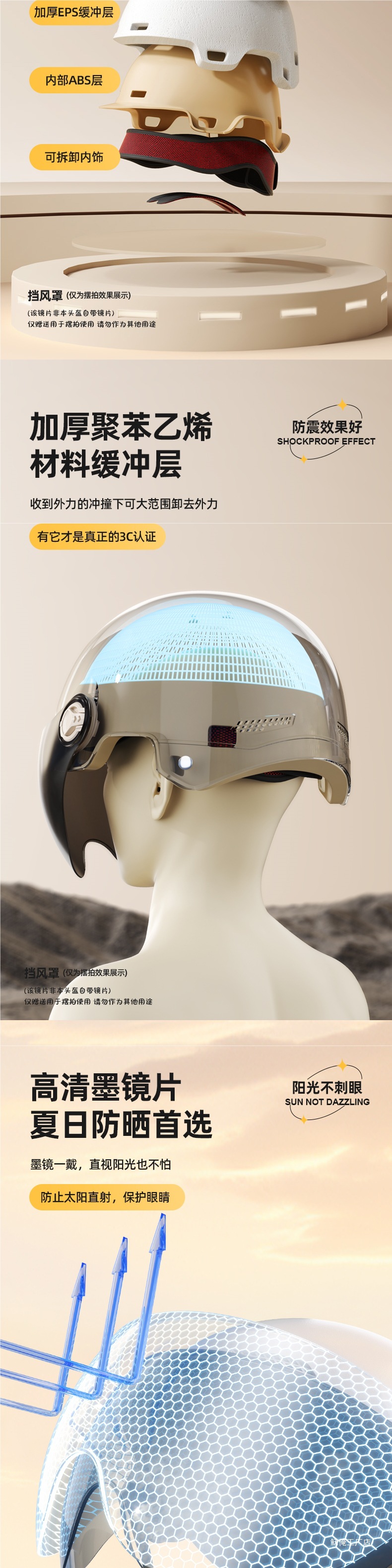 New National Standard 3C Certified Electric Vehicle Helmet