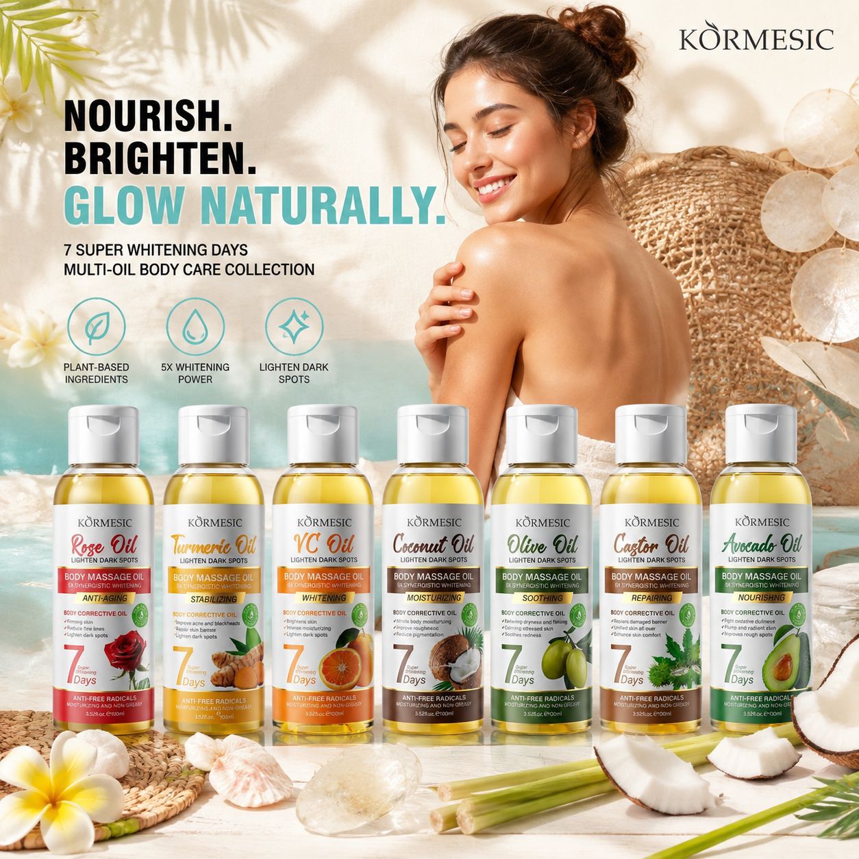 KORMESIC Full English Body Massage Oil image 1