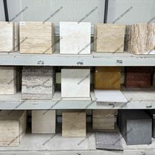 银灰洞超白洞洞石样板项目选材白木纹意大利木纹大理石材样品