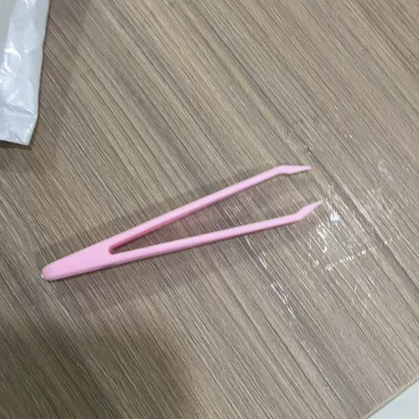 Hot-Selling In-Stock Nail Art Stickers, Plastic Tweezers, Journaling Tweezers, Curved Macaron Tweezers, Guka Journaling Tweezers