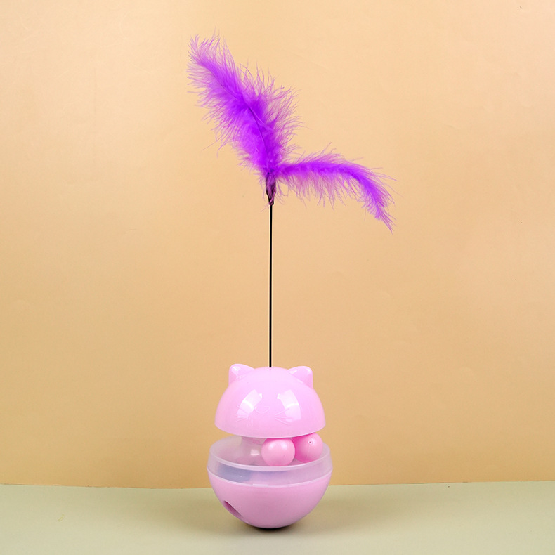 Manufacturer of chewable and chewable cats, self-pleasure feathers to relieve boredom, kittens, funny cats, cat care supplies, food leakage tumblers 2