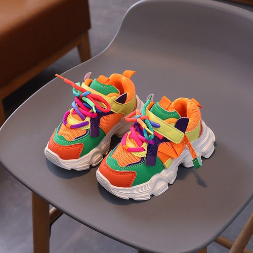 Ultra-light soft-sole girls 'shoes, daddy's shoes, girls' spring and autumn new children's sneaker, mesh, boys 'all-match.