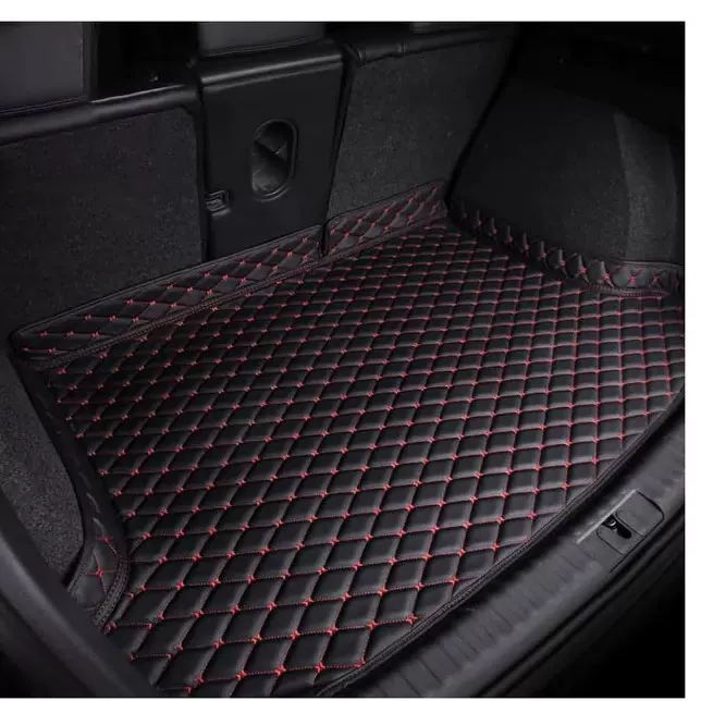 跨境出口高端品质汽车后仓垫后备箱垫平铺高边全包后仓-专车专用