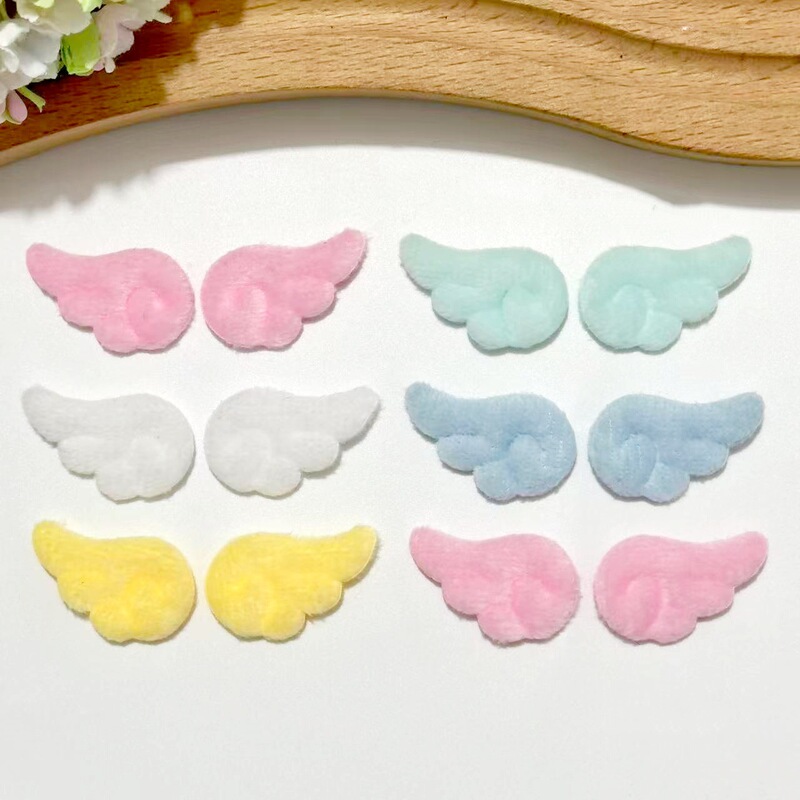 Mini 3cm Double-Sided Angel Wings DIY Accessories for Children's Clothing, Doll Socks, and Decoration Materials