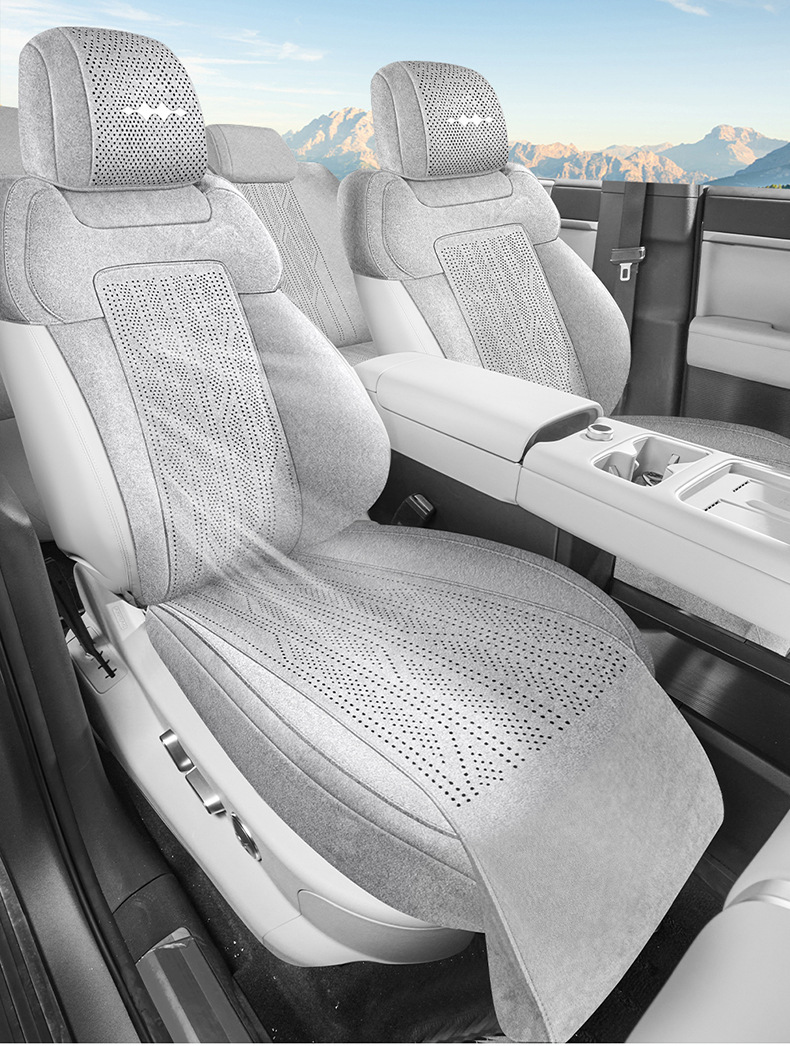 Suitable for Fangchengbao Titanium 3 Seat Cushion, Special Rams Seat Cushion, Perforated, Breathable, Non-Slip Seat Cover, Universal for All Seasons