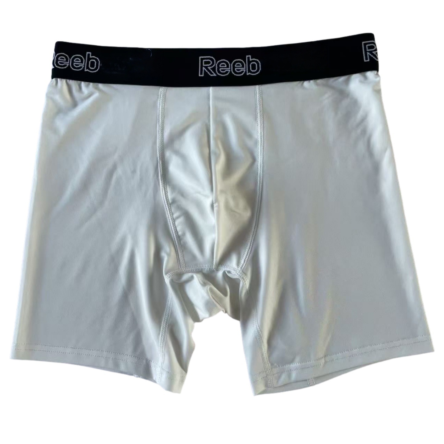 Ropa interior deportiva de malla transpirable de secado rápido para hombre, para correr maratones y hacer ejercicio al aire libre, con borde ancho y estilo deportivo, anti-rozaduras.
