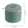 Large rubber shell bra-Morandi Green
