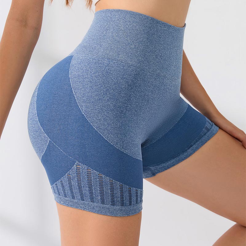 Corrida transfronteriza desnuda sensación de secado rápido pantalones deportivos ajustados pantalones cortos de cintura alta pantalones cortos de mujer de verano