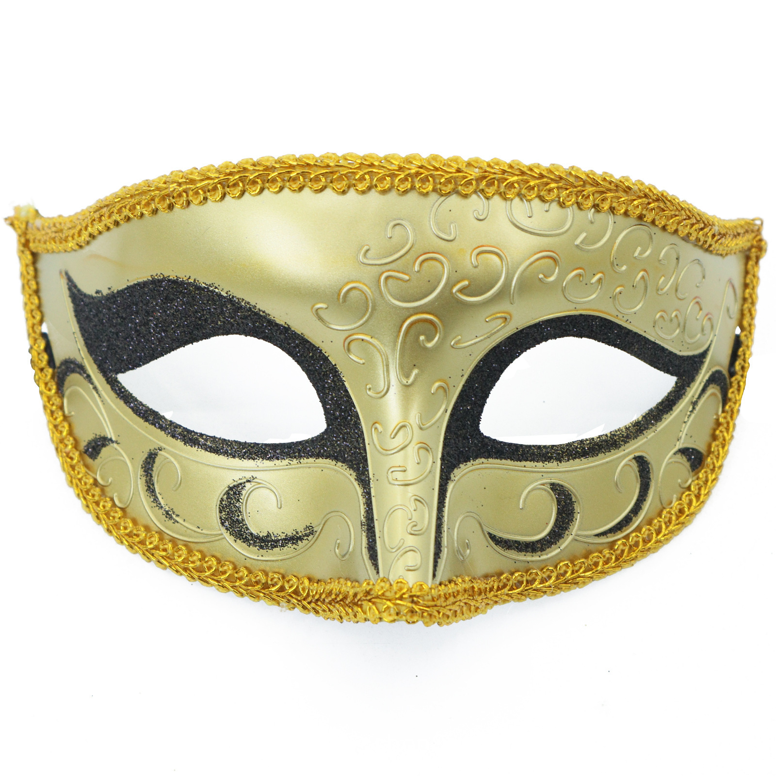 Amazon pop carnaval pareja máscara de baile de maquillaje hombre venecia máscara de halloween mitad cara pintada