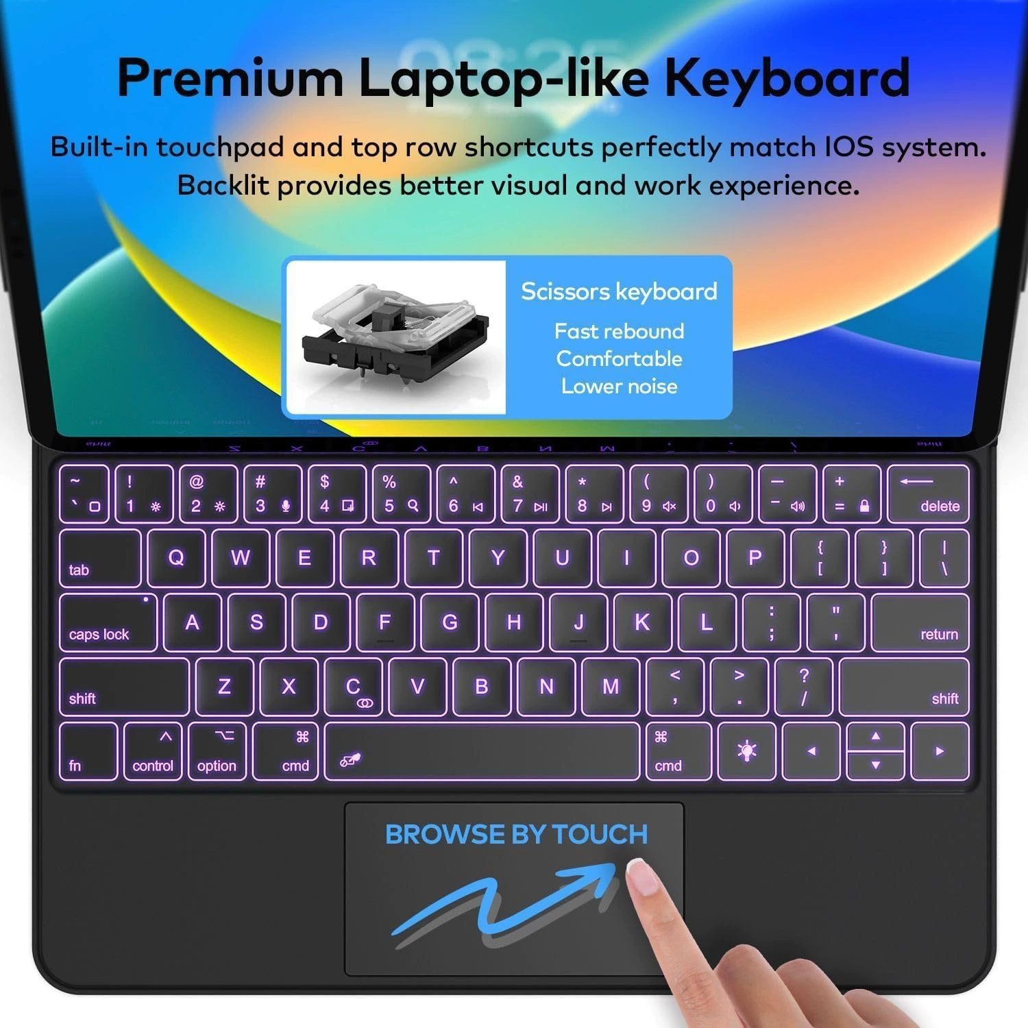 Compatible keyboard, 4 inch, pro11, 11 inch, 10.9 inch, bluetooth