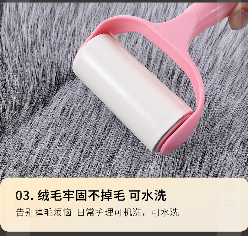 Wholesale of new car seat cushions made of faux fox fur, winter seat cushion three-piece set without backrest, universal seat cushion