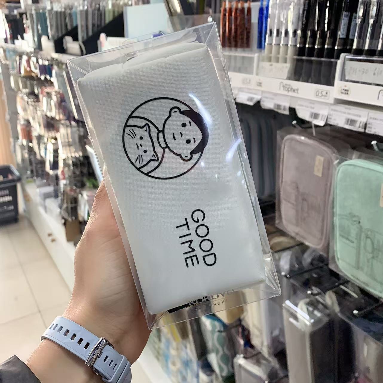Japanese capacious pencil case for men and women