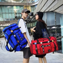 双肩背包女旅行包男手提行李轻便大容量收纳袋待产篮球运动健身包