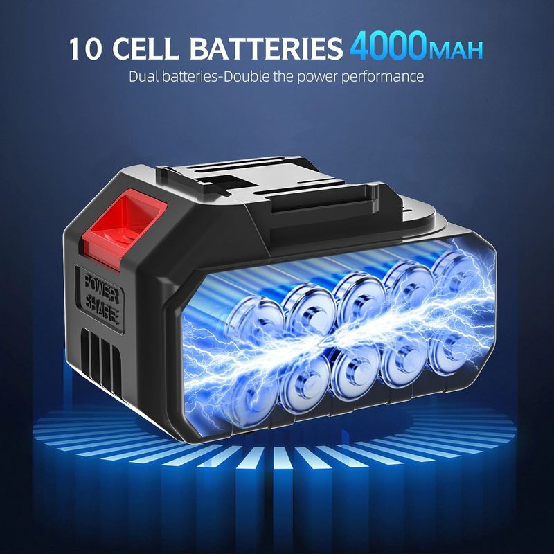 プライベートモデルのリチウム電池式強力ブロワー、ハンドヘルド高出力ブラシ付き送風機、強力な塵吹き・葉吹き機、産業用・家庭用ストームブロワー|undefined