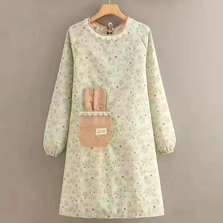 韓国版洋気エプロンキッチン調理家庭用油汚れ防止通勤カバー作業服キャンバス耐摩耗性大人用ウエスト|undefined