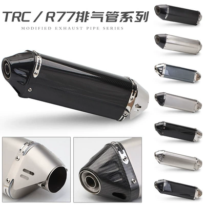 Cbr500 G310Gs Zx6R10R R6 Fz8 Rc390 üçün motosiklet TRC üçbucaq səsboğucu