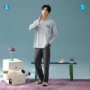 男士外穿抗菌长袖家居服