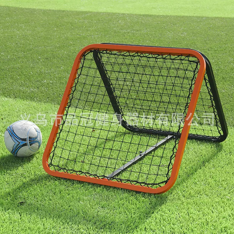 足球门 足球训练反弹网 双面回弹球门传球射门训练器材装备批发