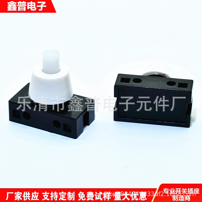按钮开关 按键自锁开关 DS-412 灯具按键开关 PBS2-1A