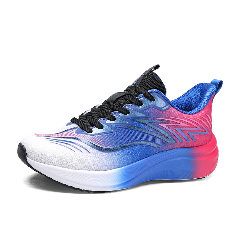 2024 nuevas parejas de moda nocturna zapatillas de deporte transfronterizas palomitas de maíz soleas grandes fricción sonora zapatillas deportivas para correr