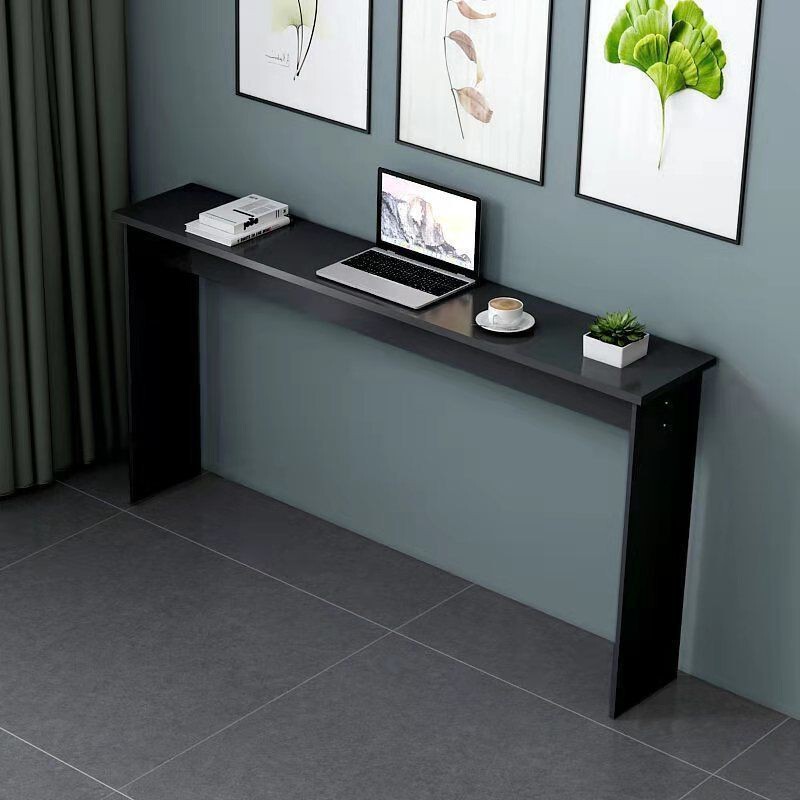 Home Rectangular Bedside Desk, Simple Bedroom Wall-Mounted Long Table, Simple Ultra-Narrow Computer Desk for Bedroom