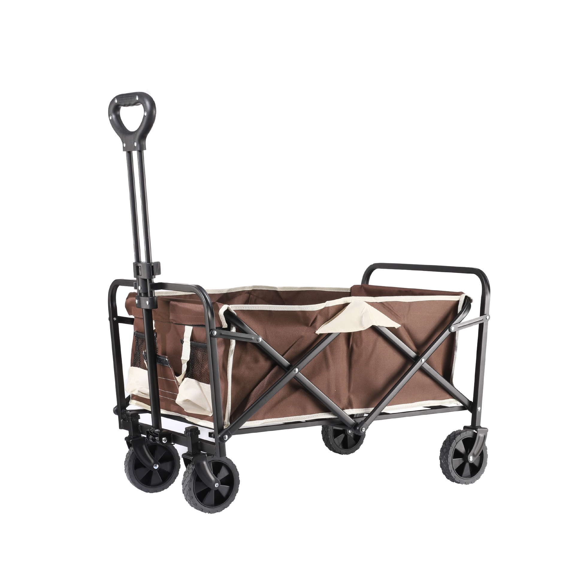 Nuevo carro camping al aire libre camping excursión comprar verduras pequeño carro de tirón de cabina plegable camping carro portátil picnic