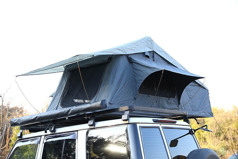 Guangsen Customized Roof Tent Manufacturer Direct-Operated Cross-Border Large Space Quick-Open Waterproof Awning Car Side Tent