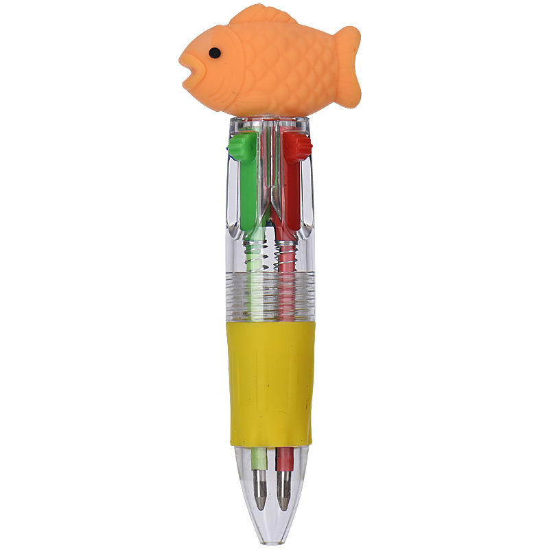 Lovedoso día de Acción de Gracias mini bolígrafo de cuatro colores para niños de alto valor de color multicolor cuentas de mano marcador bolígrafo estudiantes papelería al por mayor