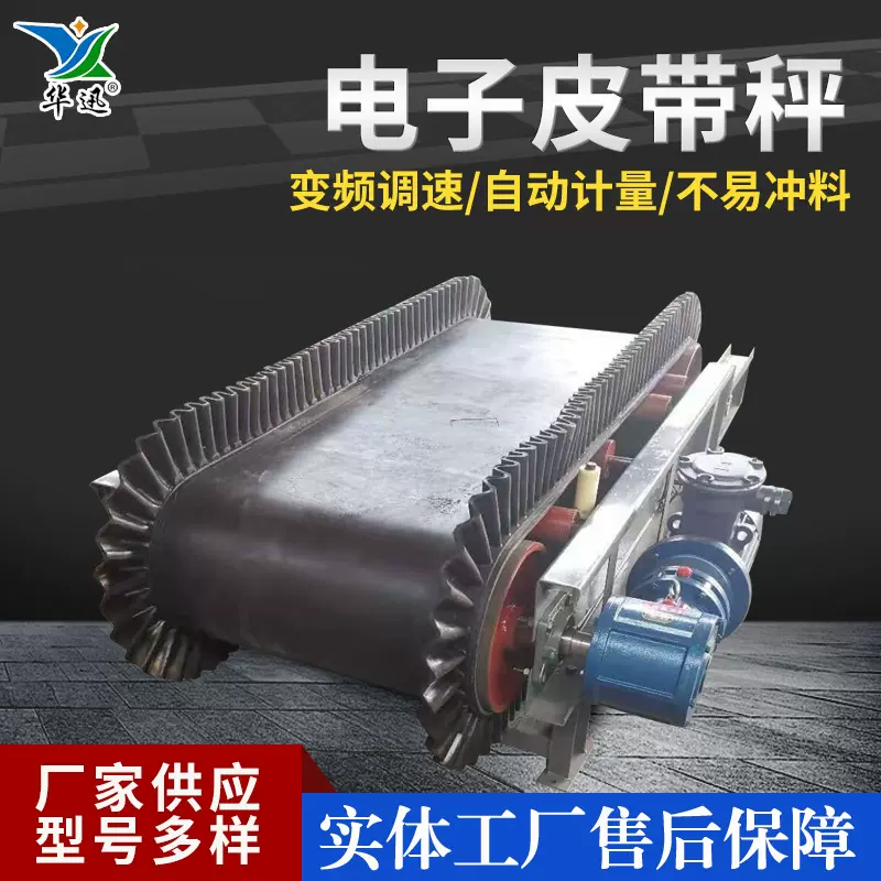 调速定量给料秤 恒速皮带称 块状物料输送秤 电子皮带秤华迅定做