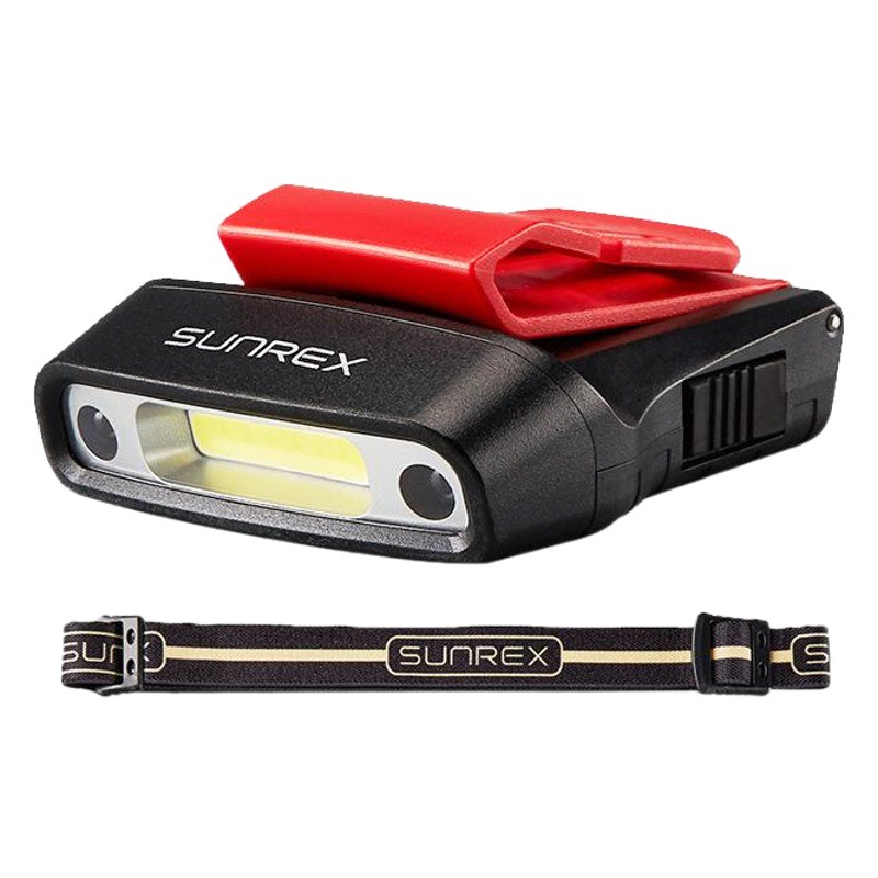 Sanlish H100/H150 Hat Clip Light Sensor Light Ultra-Bright Clip-On Headlamp Night Fishing Light Hat Brim Light Fishing Headlamp