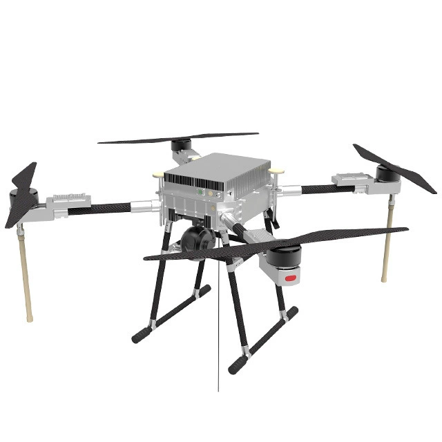 УАВ оборудованный с высокомощным освещением матрицы для того чтобы передать коробку зачаливания базовой станции связи