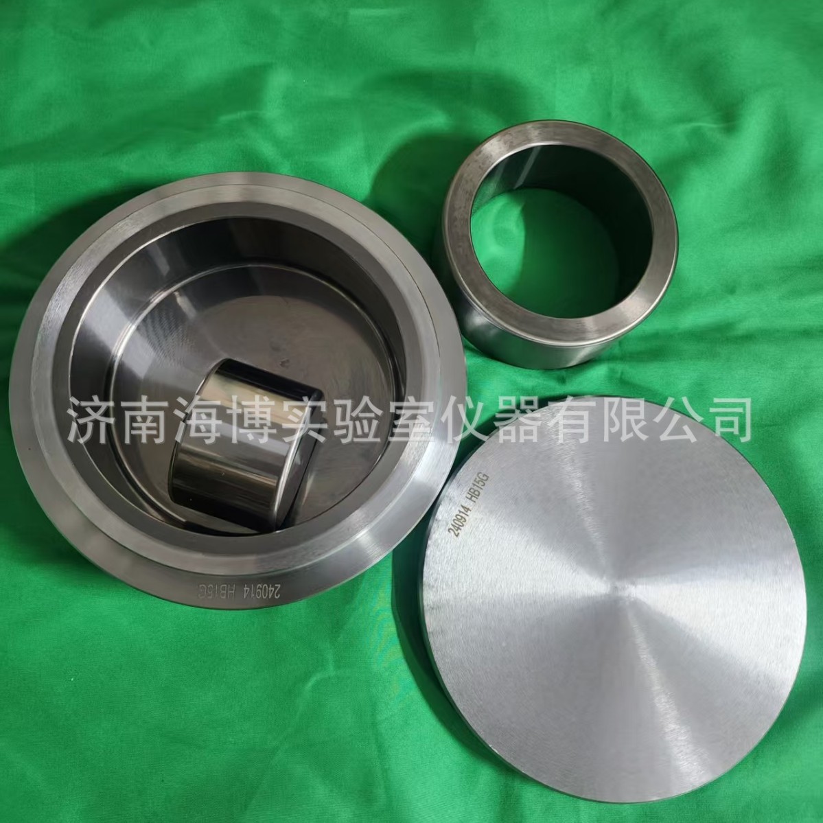 碳化钨磨盘氧化锆磨盘磨盒铬钢磨盘 高铬钢磨盒 振动磨磨盘 磨样