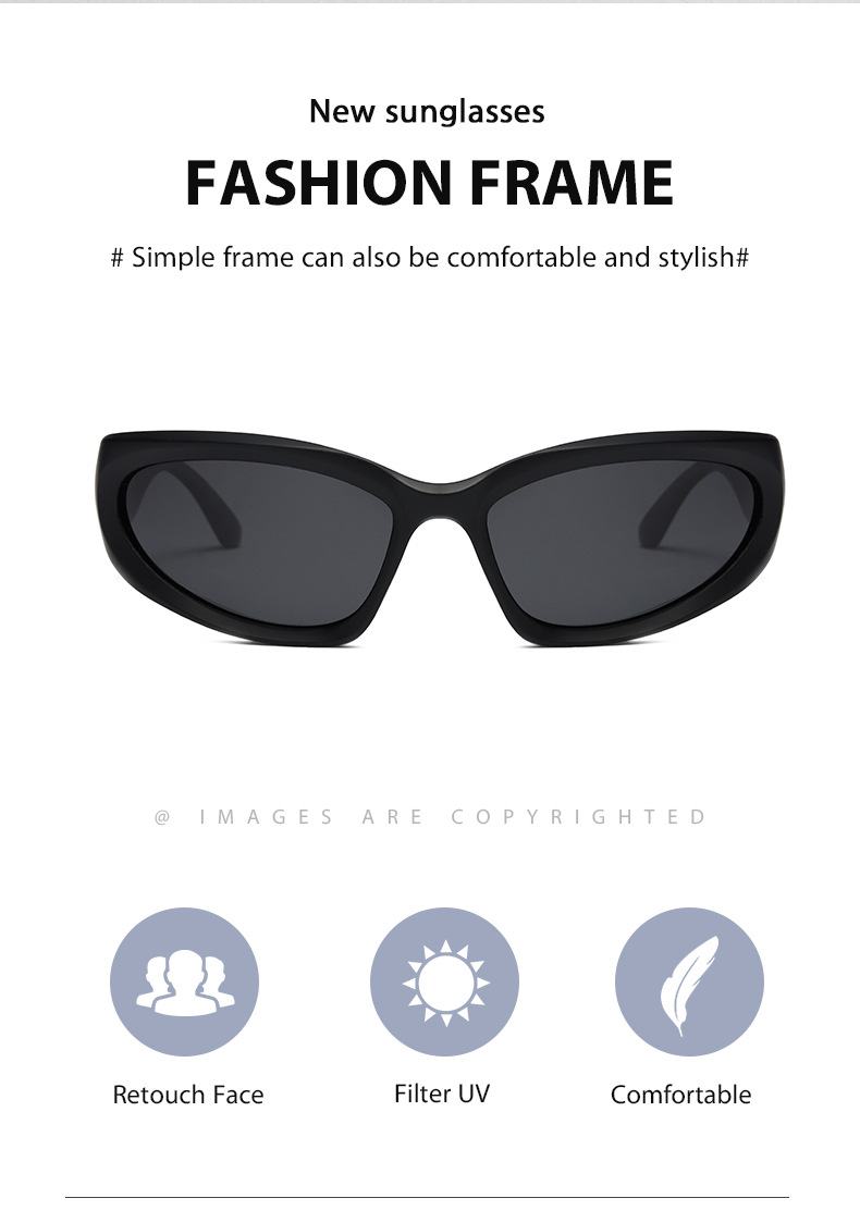 Polarized Surround Sports Retro Cycling y2k Glasses ins Men and Women Wholesale Sunglasses Sunglasses_voghion.com
