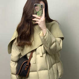 加厚保暖短款棉服女款冬季新款休闲百搭棉衣棉袄外套上衣25年百搭