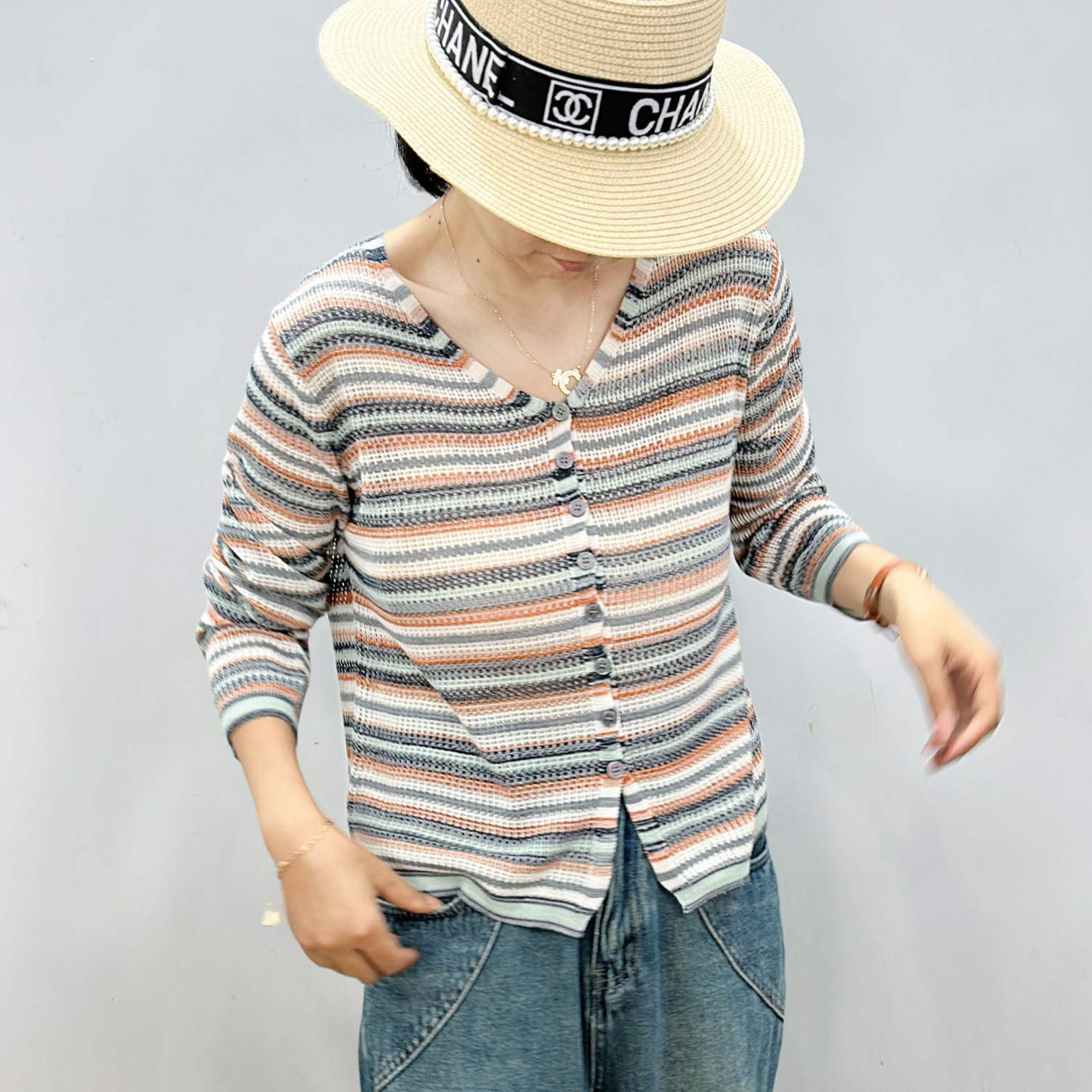 Autumn retro cardigan