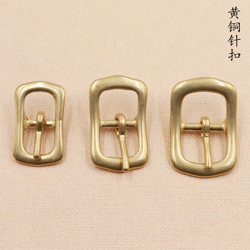 黄铜日字扣 皮带针扣 女士包带针扣 箱包皮具五金配件批发