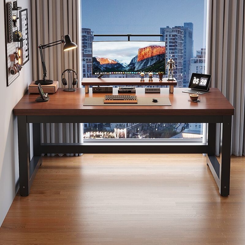 Thickened Study Table, Home Desktop Desk, Student Desk, Bedroom Gaming Table, Rental House Simple Table, Computer Desk