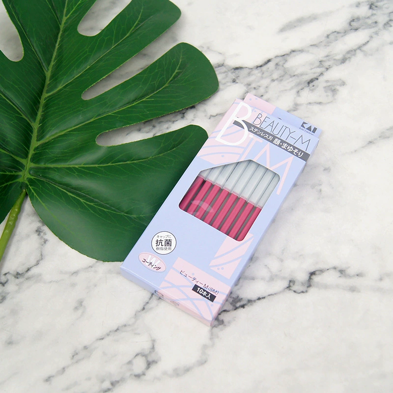 Import golden green razor for face for eyebrows