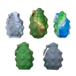 New 3D decompression ball rat killer pioneer creative retro toy grenade children's educational squeeze Bubble Ball wholesale