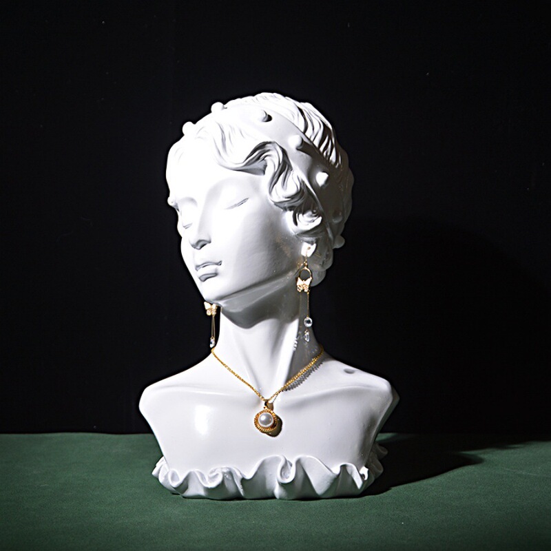 樹脂モデルジュエリー展示棚イヤリング棚掛けネックレス棚陳列ジュエリー展示道具|undefined