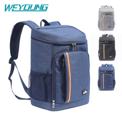 Factory Direct Sale New Dual Shoulder Insulated Picnic Bag Outdoor Ice Bag Waterproof Large Capacity Lunch Bag Insulated Backpack
