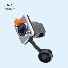 RJ45 ��ˮ�W�ڲ��� ��尲�bĸ�� IP67 ���I��̫�W�B���������m�w