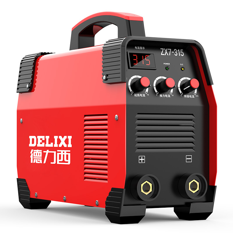 DELIXI 315 soldadora industrial 220v380v doméstica pequeña doble voltaje de doble propósito cobre DC totalmente automático